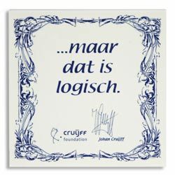 Maar dat is logisch.